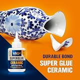 WoldoClean Porcelain Ceramic Super Glue 25g Dishwasher Food Safe Mugs Vases view 3