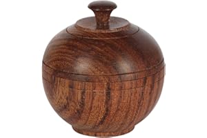 Lasa Aromatics Natural Solid Perfume Body Musk In Wooden Jar - 6 gm (Kamasutra)