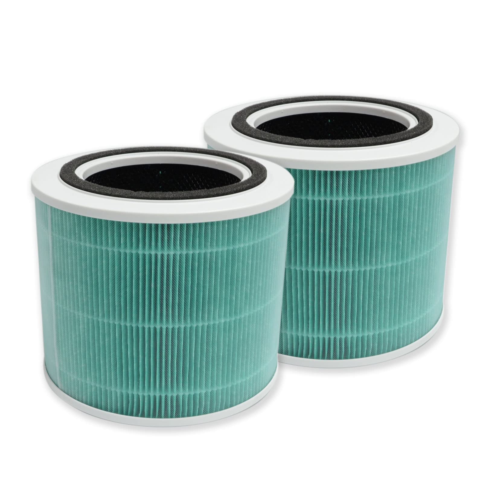 PUREBURG TPAP003 Replacement True HEPA Filters Compatible with TOPPIN Comfy Air Bridge 2 TPAP003 Air Purifier,2-Pack H13 4-Stage Filtration Activated Carbon
