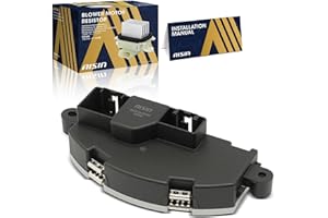 AISIN BMRCH-00399 HVAC Heater Blower Motor Resistor - Compatible with Jeep Grand Cherokee 2014-2021, Dodge Charger Challenger