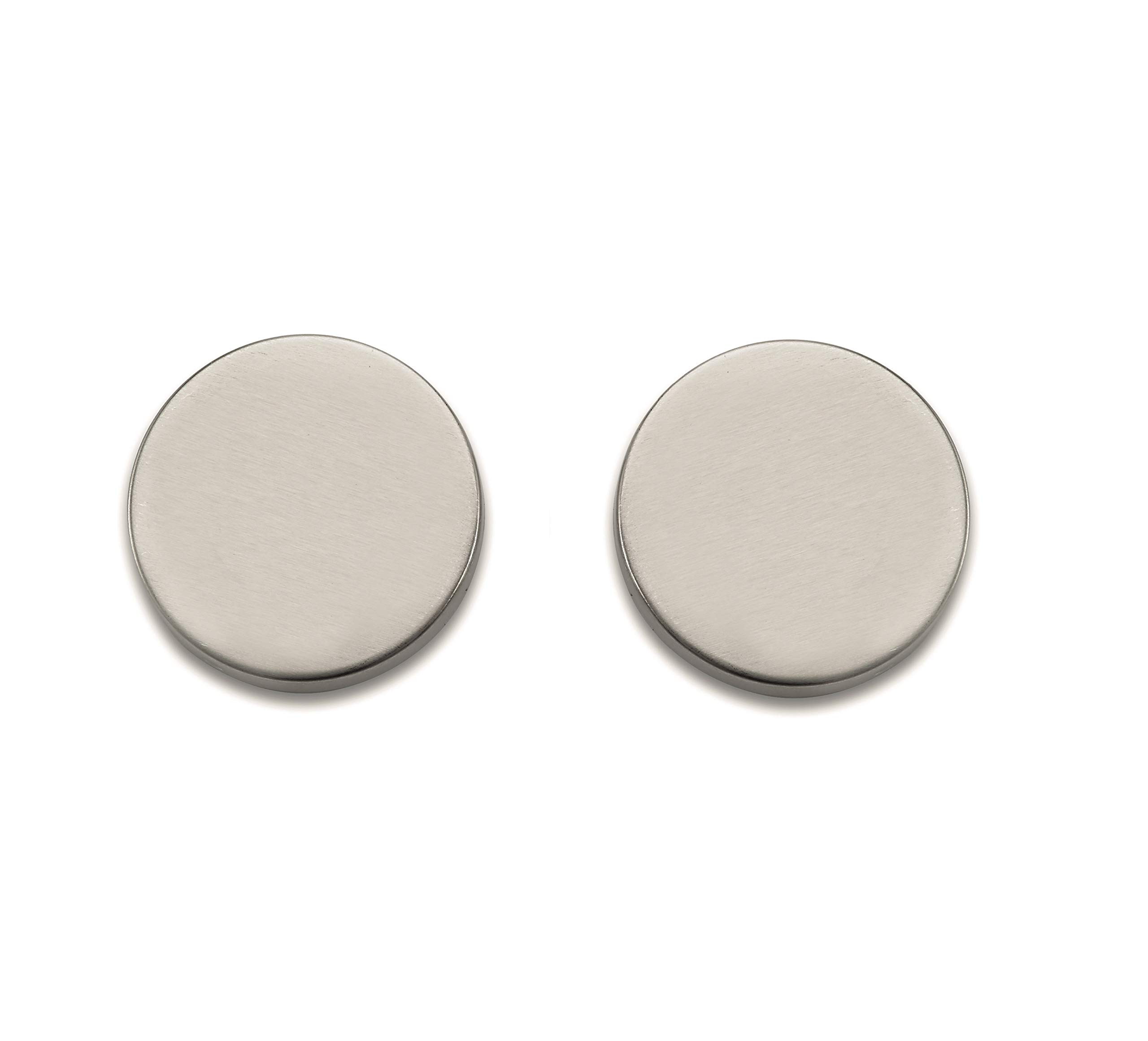 Bricard Tempo 667029 Door Rosettes, Stainless Steel, 1 Pair