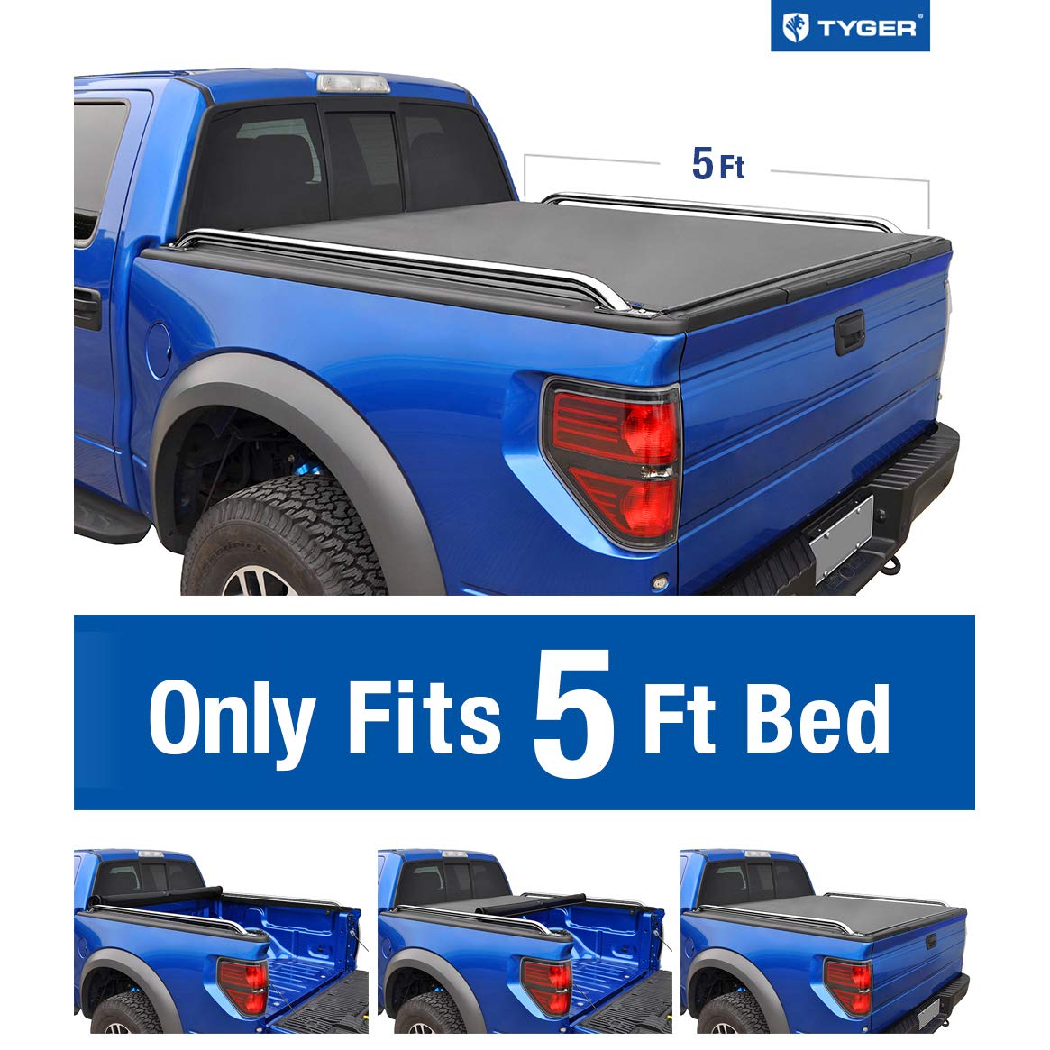 Car Truck Parts 5ft Bed Truck Tri Fold Tonneau Cover For 2009 2014 Suzuki Equator Smaitarafah Sch Id