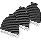 3 Pack Replacement Blades Compatible with Meridian Trimmer, Hygienic Ceramic Replacement Blades Compatible with Meridian Body Trimmer (Onyx & Sage), Black
