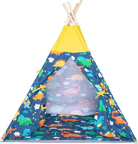 dinosaur teepee tent