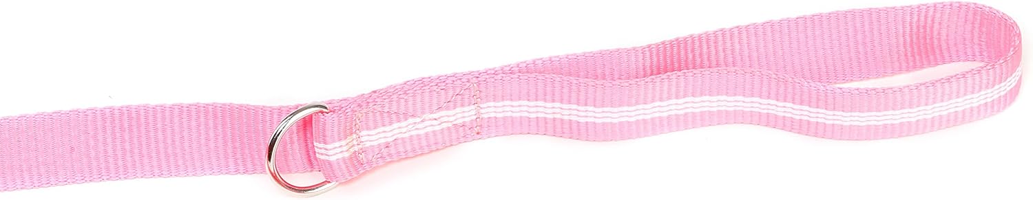 IDC Tubular Webbing Leash with Handle and D-Ring, 25 mm x 1.8 m, Pink, 25 mm x 1,8 m with D-Ring - Image 5