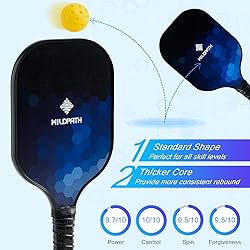 Pickleball Paddles Set of 2 or 4, Pickle Ball
