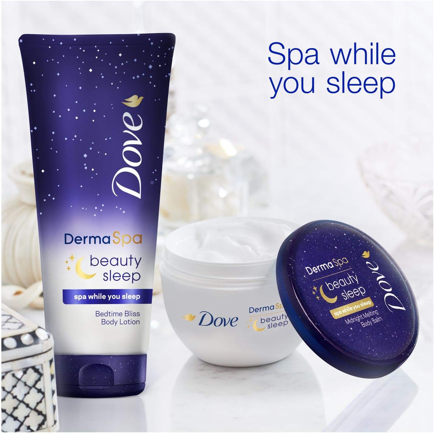 dove dermaspa beauty sleep body lotion