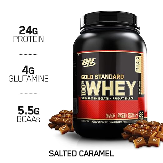 gold standard whey salted caramel