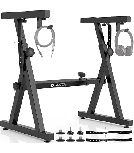 Amazon.com - AODSK Keyboard Stand Heavy Duty- Z Style Adjustable
