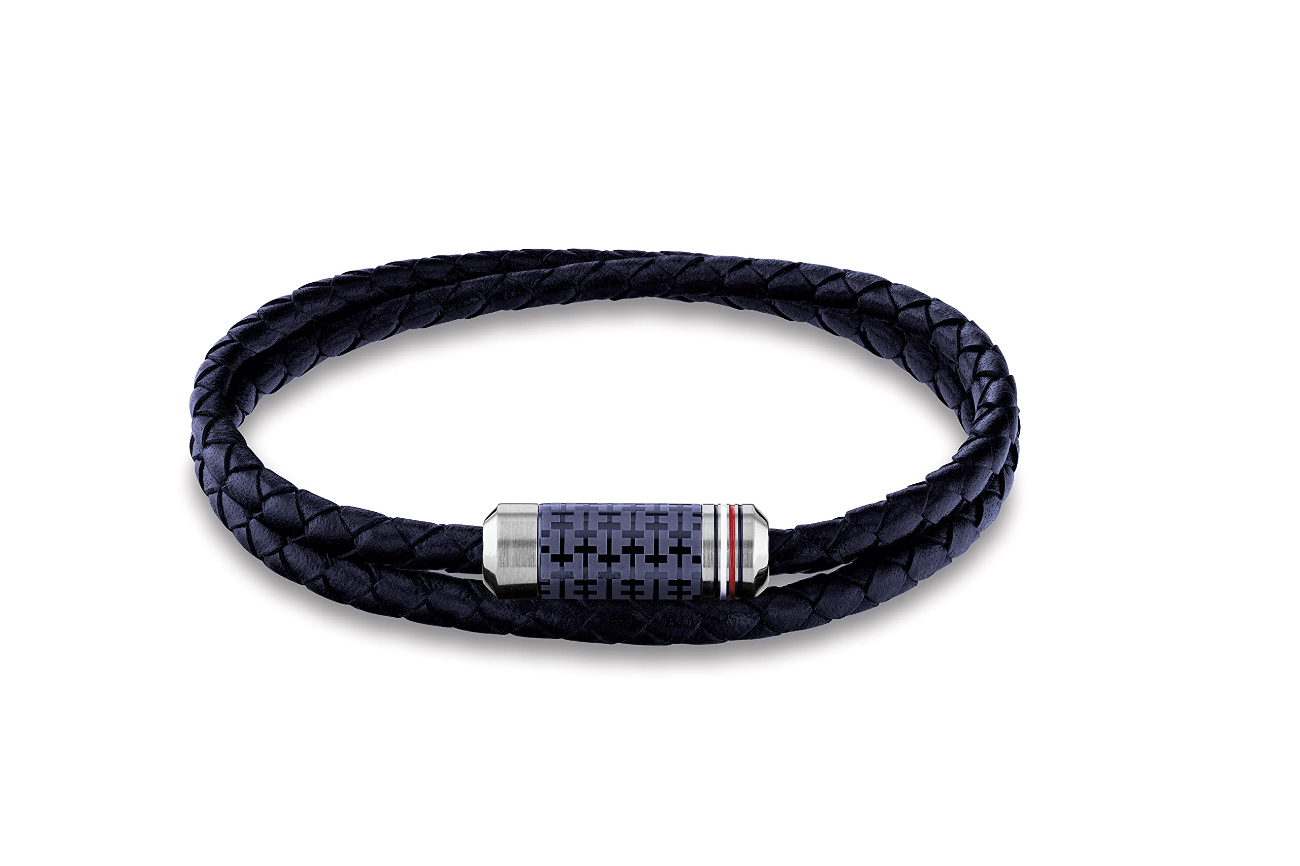 Tommy Hilfiger Jewelry Men's Leather Bracelet Blue - 2790326