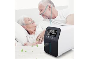 UKKITEK Portable Oxygen Generator,1-9L Adjustable Low Noise oxygen concentrator machine