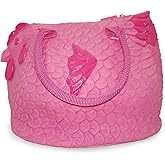 Original Fashion Pink Chicken Handbag Cute Hen Purse Tote Bag Novelty for Women.
