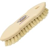 Weaver Livestock Tampico Pig Brush, Plastic Grooming Brush for Dirt Removal, Soft Bristle Tampico Brush for Smooth Hair, Daily Show Pig Grooming Tools