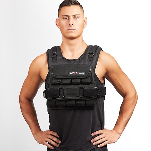MIR 30LBS New Slim (Short Style) Unisex Adjustable Weighted Vest