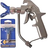 SZWENXIN 5000PSI Airless Paint Spray Gun with Tip Guard and 517 TIP,for Airless Paint Sprayer