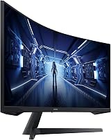 Samsung Odyssey G5 34 inch LC34G55TWWPXXU 1000R Curved 165Hz 1440p HDR10 view 2