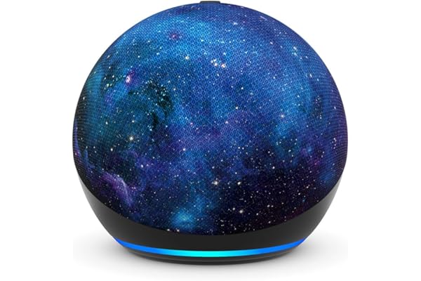 Amazon Echo Dot Kids (newest model), Smart speaker to enjoy age-appropriate audiobooks, interactive games and Alexa+ experiences to create and learn, Stardust design