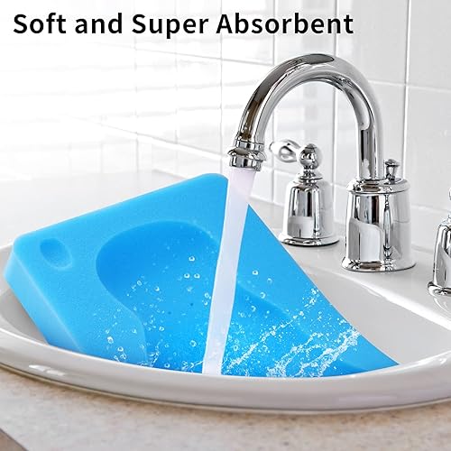 Baby Bath Cushion, Baby Bath Sponge for Bathing Infant Bath Mat