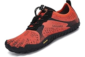 SAGUARO Kids Barefoot Shoes Boys Girls Quick Dry Aqua Athletic Sneakers Lightweight Sport Shoes Toddler Water Shoes