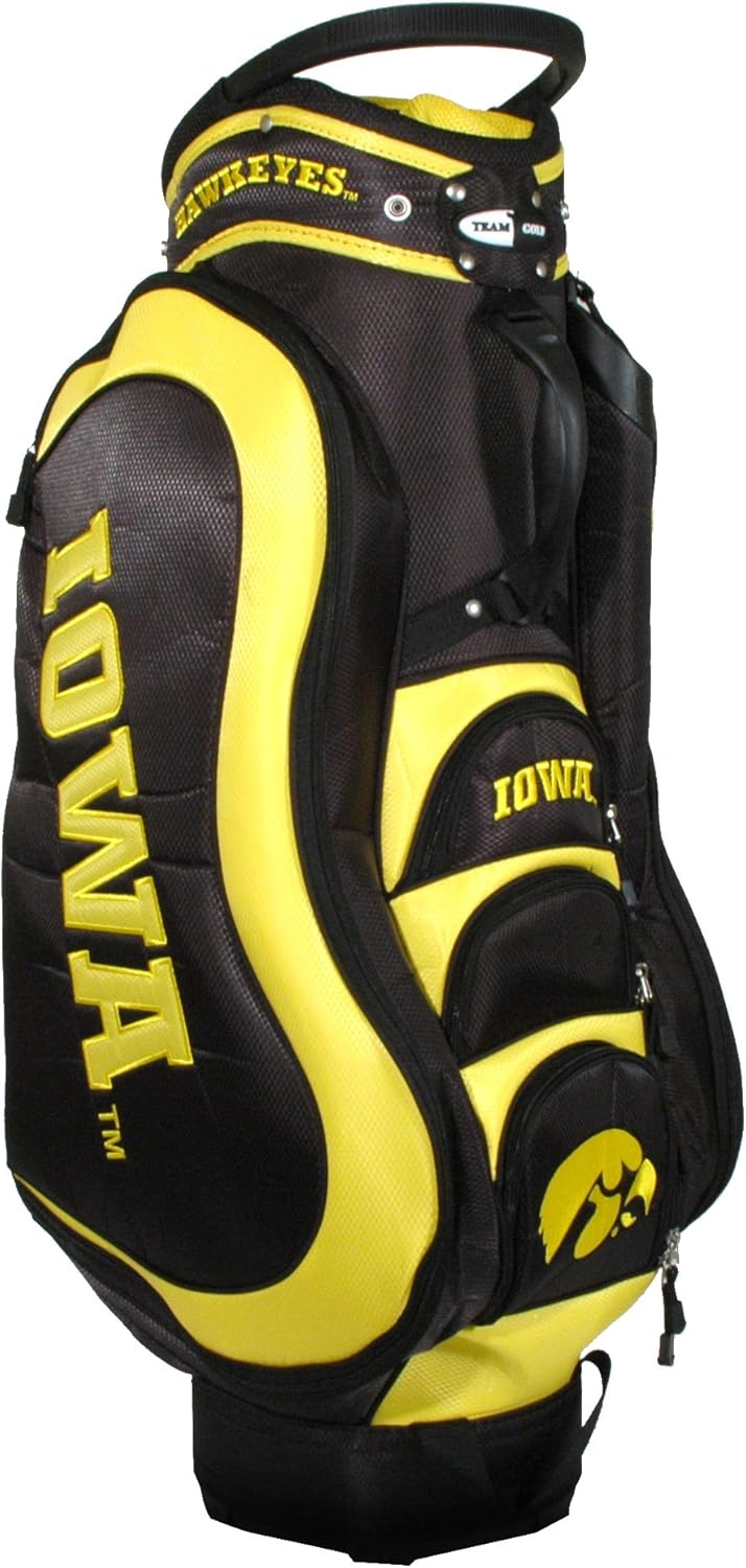NCAA Iowa Hawkeyes Medalist Cart Golf Bag Sports Fan