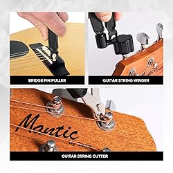 MIFOGE 25Pcs Guitar Repairing Tools Kit Setup Kit