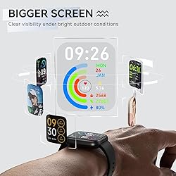Smart Watch Large Display, Compatible with Android