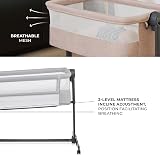 Kinderkraft Nestee UP 2 Co-Sleeping Cot with Birth Mattress Grey view 7