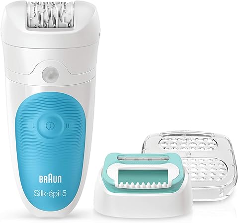 Braun 5-511 Silk-épil Wet & Dry - Depiladora eléctrica para mujer ...