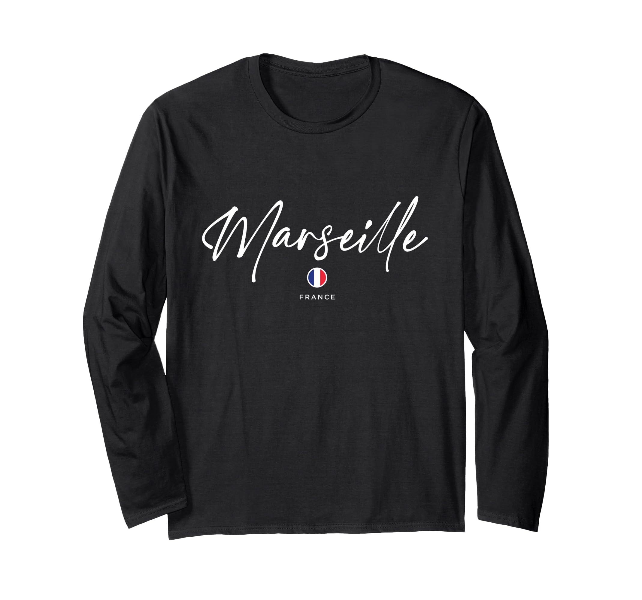 Marseilles France Long Sleeve T-Shirt