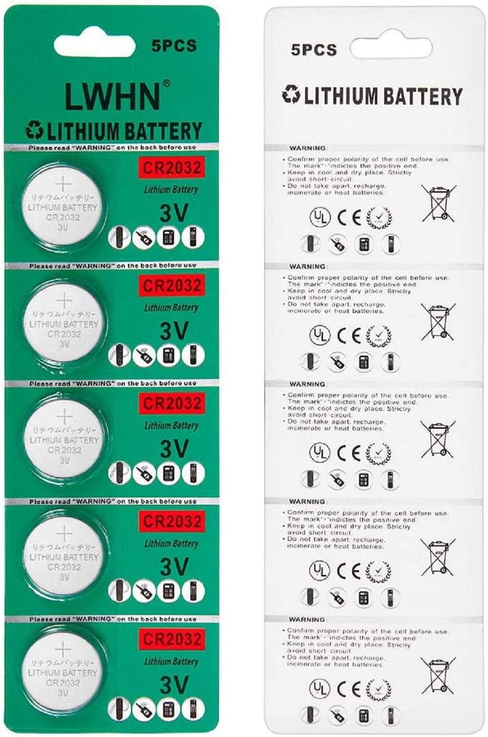 25 Pack CR2032 Battery 3v Lithium CR 2032 Batteries for Small Electronics, Silver, CR2032(25pcs) - Image 4