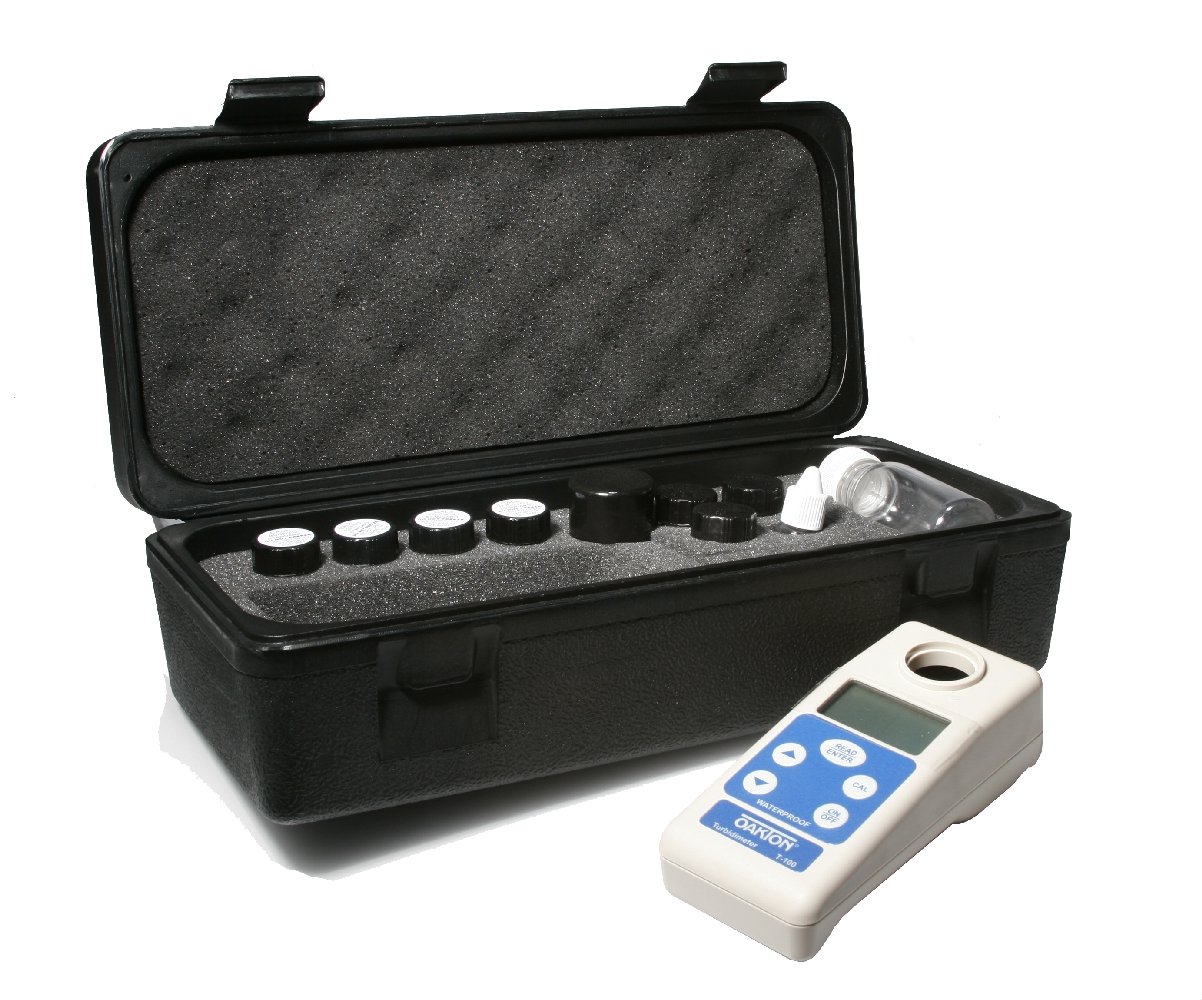 with Calibration Vials Oakton WD3563500 T100 Turbidity Meter Kit tillescenter Substance