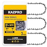 KAZPRO 16 Inch Chainsaw Chain 3/8" LP