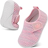 FEETCITY Toddler Walking Shoes Slip On Toddler Shoes Boys Girls Kids Sports Sneakers Casual School Shoes Barefoot Shoes