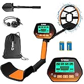 Metal Detector for Adults & Kids, GoGonova Kids Metal Detector, Waterproof Metal Detectors with High Accuracy Lightweight Sea