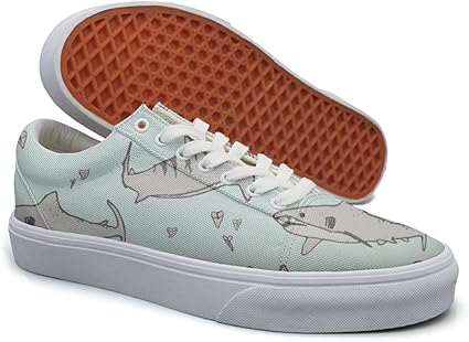light blue canvas shoes