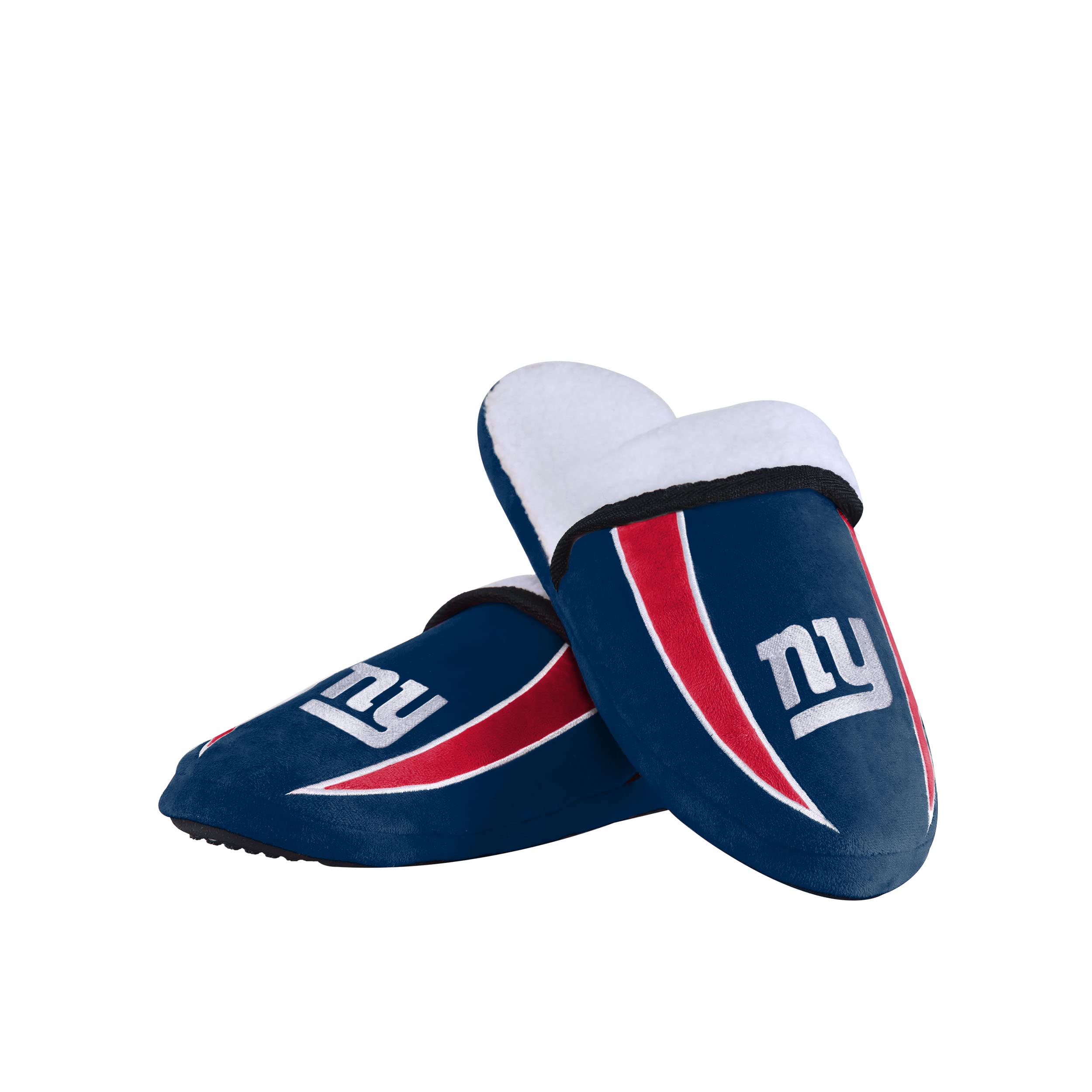 FOCO New York Giants NFL Mens Sherpa Slide Slippers - M Image