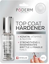 PODERM Nail Strengthener Top Coat Biotin Keratin Silicon Podiatrist Swiss view 1