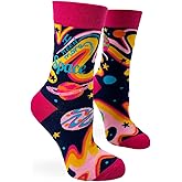 Fabdaz Ladies' Novelty Crew Socks I Need More Space