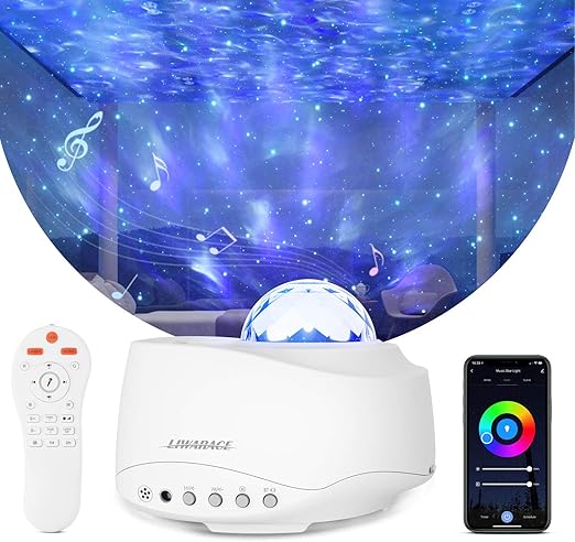 Amazon.com: Starry Star Projector, Liwarace WiFi Star Light Projector