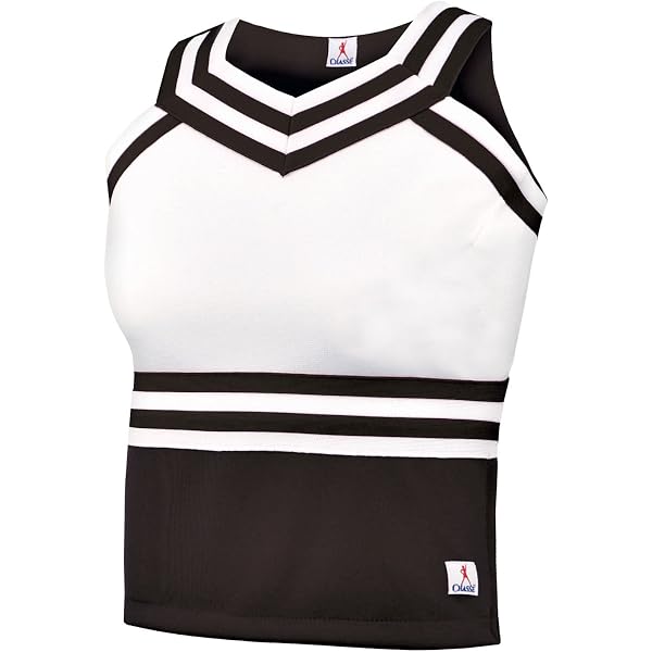 Chassé Double Knit Cheerleading Top With Sweetheart Neckline - Royal Small