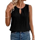 SHEWIN Womens Tank Tops Sleeveless Summer Tops Ribbed Loose Fit Flowy Ladies Shirts Spring Clothes 2026