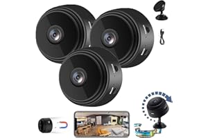 GUBENTANG UMATRU Magnetic Mini Security Camera, 2024New Security Camera, Mini 1080p HD Wireless Magnetic Camera with App, WiFi Wireless Small Video Camera (3pcs)