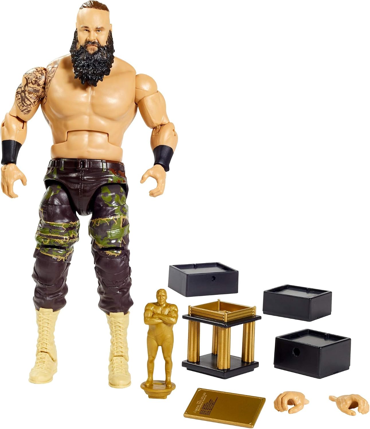 WWE Braun Strowman Elite Collection Action Figure BigaMart