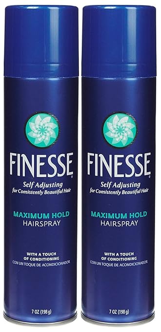 Amazon Com Finesse Maximum Hold Aerosol Hair Spray 7 Oz 2 Pk