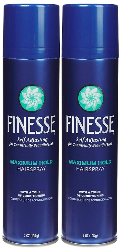 Amazon Com Finesse Maximum Hold Aerosol Hair Spray 7 Oz 2 Pk