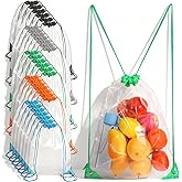 Xosjska 30 Pcs Clear Drawstring Backpacks Plastic Drawstring Backpack PVC Clear-Drawstrings Bag for Women Men Travel Concert Sport Event Security (multicolor