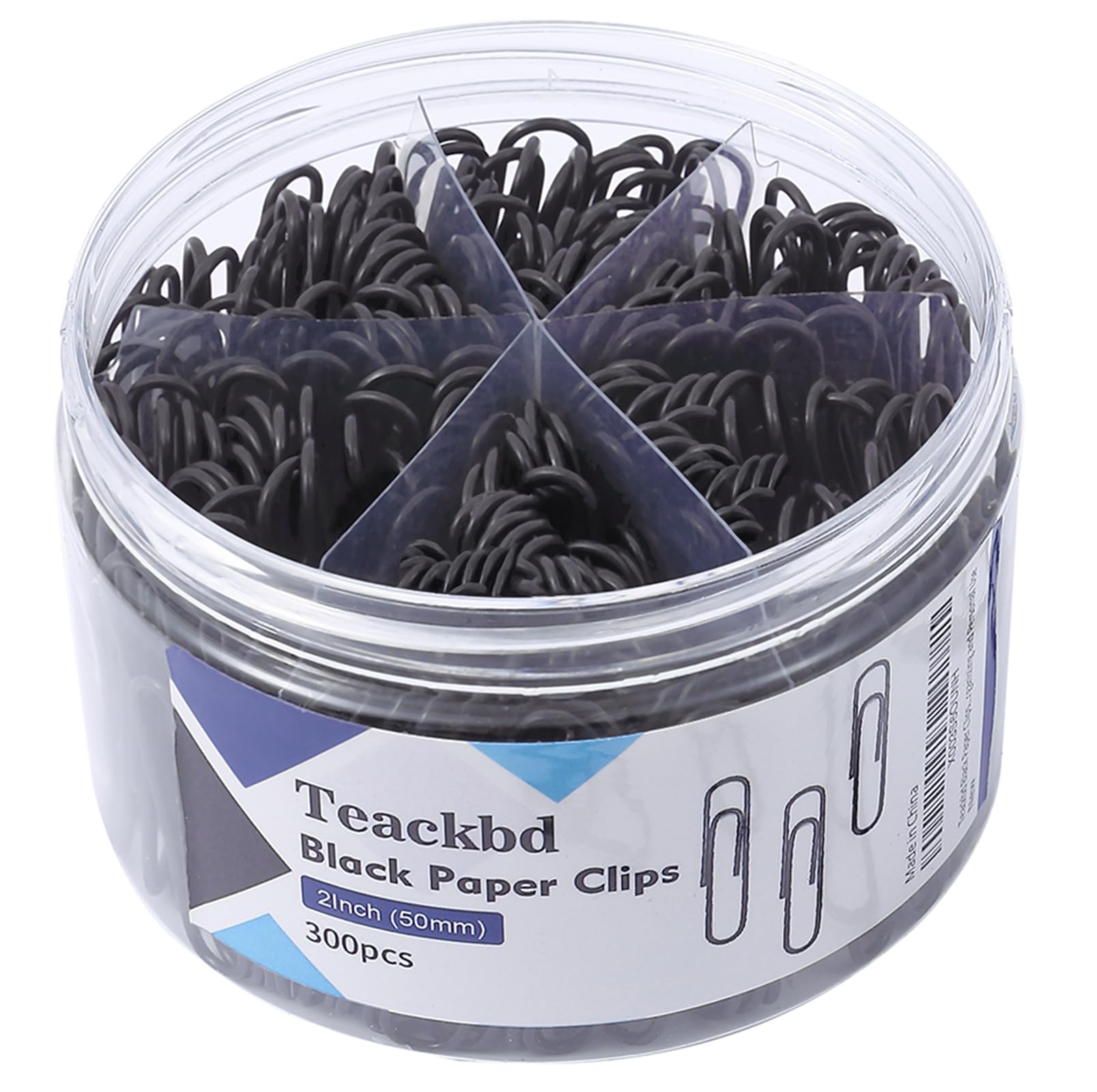 Photo 1 of 300Pcs Large Paper Clips,2 Inch Paper Clip,Jumbo Paperclips Great for Office Supplies, School(Black)