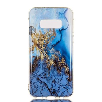 Lomogo Samsung Galaxy S10e / G970 Case Soft Silicon Case Shockproof Anti-Scratch Marble Case Cover for Samsung Galaxy S10e - LOYHU190128 L8