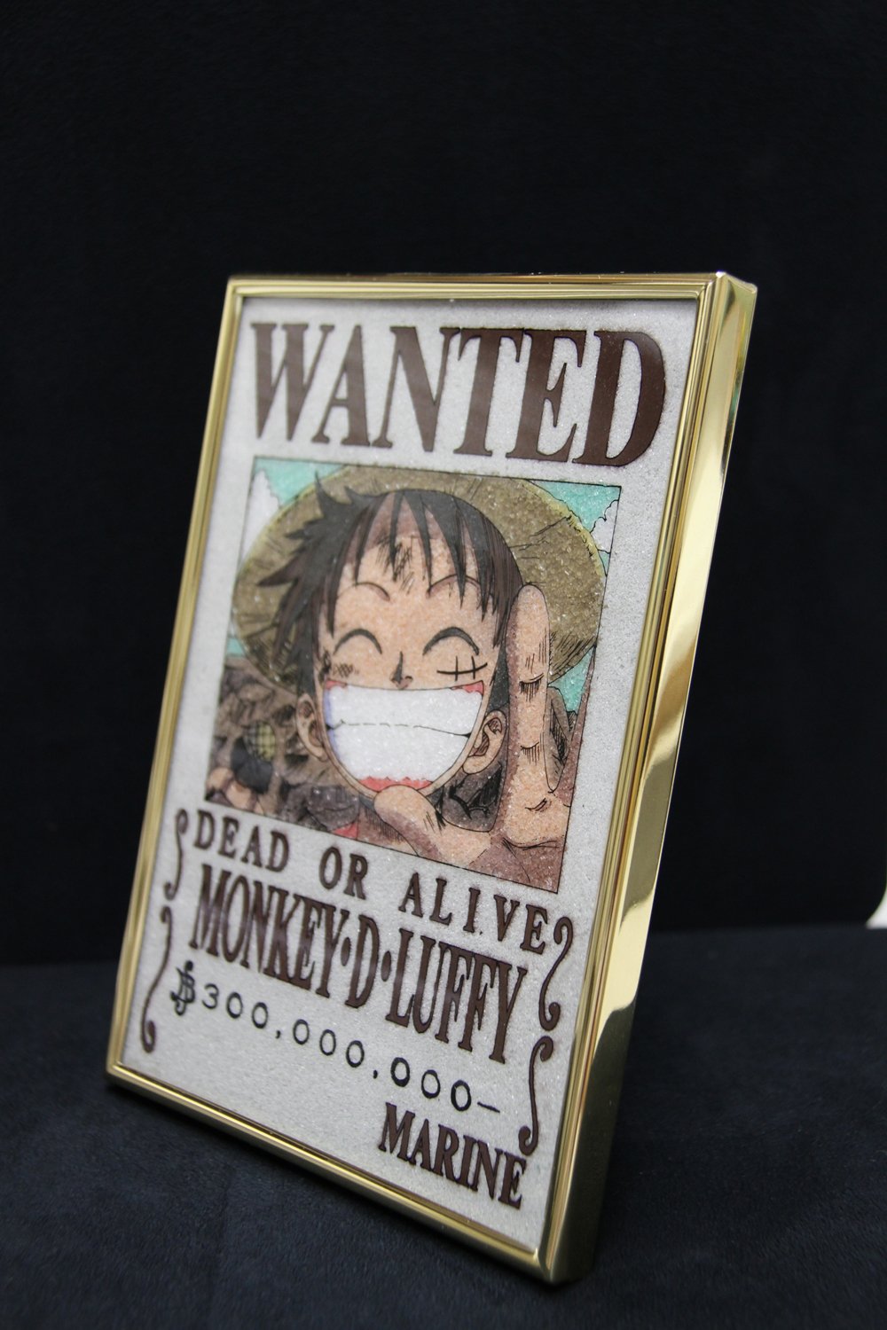 B008ribgyq ユナイテッドジェイズ ｏｎｅ ｐｉｅce ルフィー手配書宝石画 鑑別書付き ロゴ入り化粧箱入 おもちゃ雑貨 売れ筋がひ新作