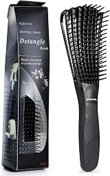 BESTOOL Detangle Hair Brush for Black Natural Hair Curly 3/4abc Texture view 1